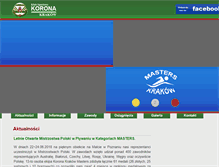 Tablet Screenshot of masterskorona.pl